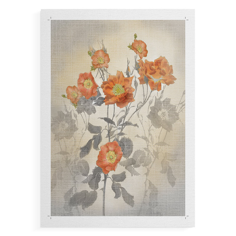 Red Climber - Toile imprimée seulement - NON-CADRE, H 27 po x l 18 po