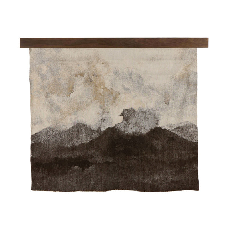 Tapisserie Harrill I avec cintre-Harrill I, Chêne rouge-brun
