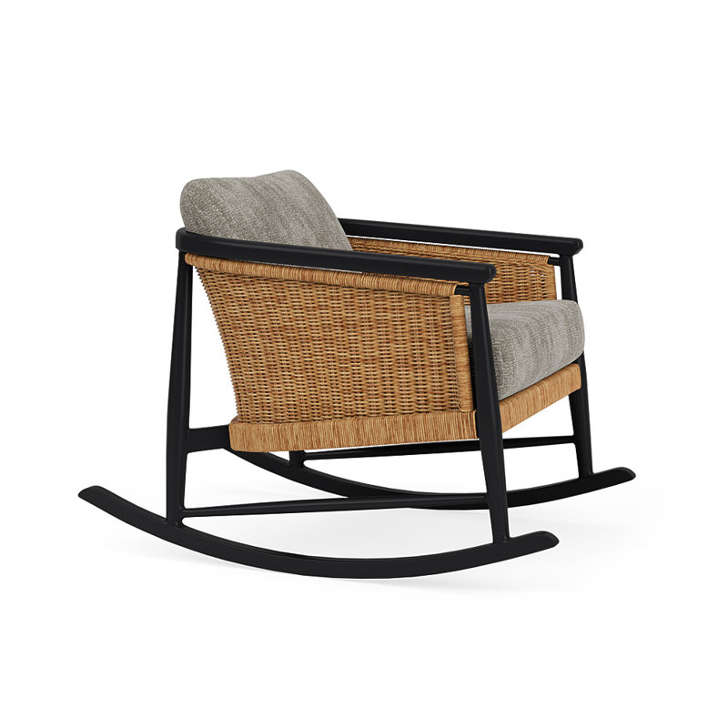 Galloway Outdoor Rocker Chair, Surface Slate