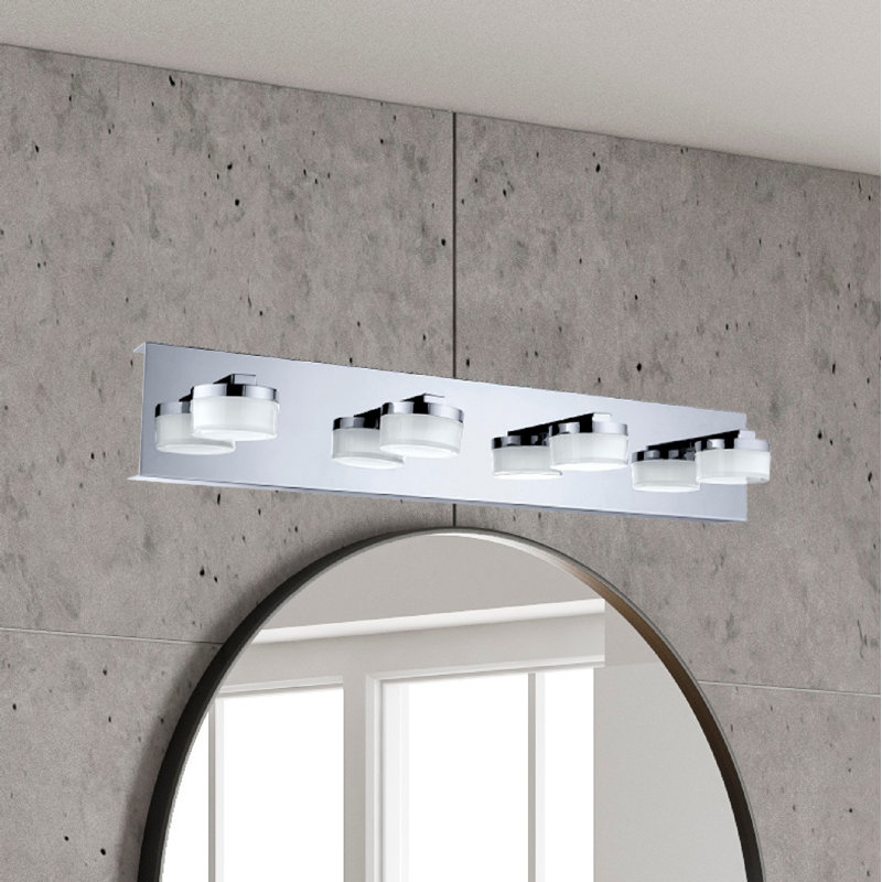Barre d’éclairage de salle de bain 4 lumières del Mathais