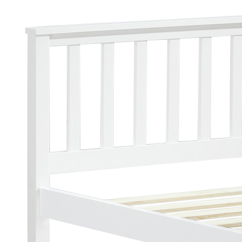 Twin Bed, White