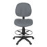 Chaise de bureau pivotante en tissu avec trousse de dessin Regency Comfort Series - gris
