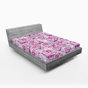 Lilas pâle, magenta / floral
