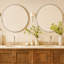  Miroir rond rond en chrome poli 30 po Korra-1482976299-1482976296