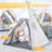 SISTICKER 47.2'' W x 47'' D Indoor / Outdoor Triangular Play Tent