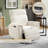 Axton Modern Swivel Glider Power Recliner USB & Type-C Ports And Soft Upholstery