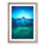 Mountain View in Bali in Abstract - Picture Frame Painting Print-55581672-55581673