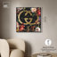 Glam, art noir sur toile noir-104433627-104433644