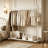 Modern Entryway Coat Rack Organizer