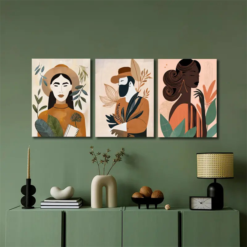 3 Piece Wrapped Canvas Print