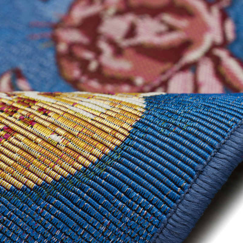 Thomasina No Pattern And Not Solid Color Synthetic Non-Skid Kitchen Mat, Rectangle 2'5" x 3'11"