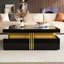 Table basse moderne avec rangement à 4 tiroirs 43,3 po Modern-1534886547