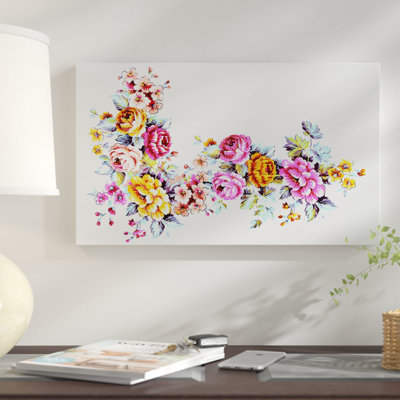 Fleurs - impression sur toile tendue
