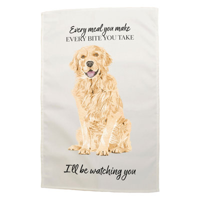 RETRIEVER TEA TOWEL 100% COTTON