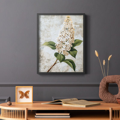 Série FLORAL CCL - reproduction encadrée de qualité supérieure - prête à être accrochée - aucun clou requis