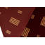 Hand-Knotted High-Quality Wine and Orange Area Rug