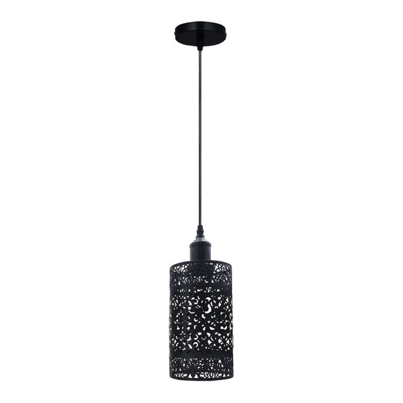 Mojica 1 - Light Single Pendant, Black
