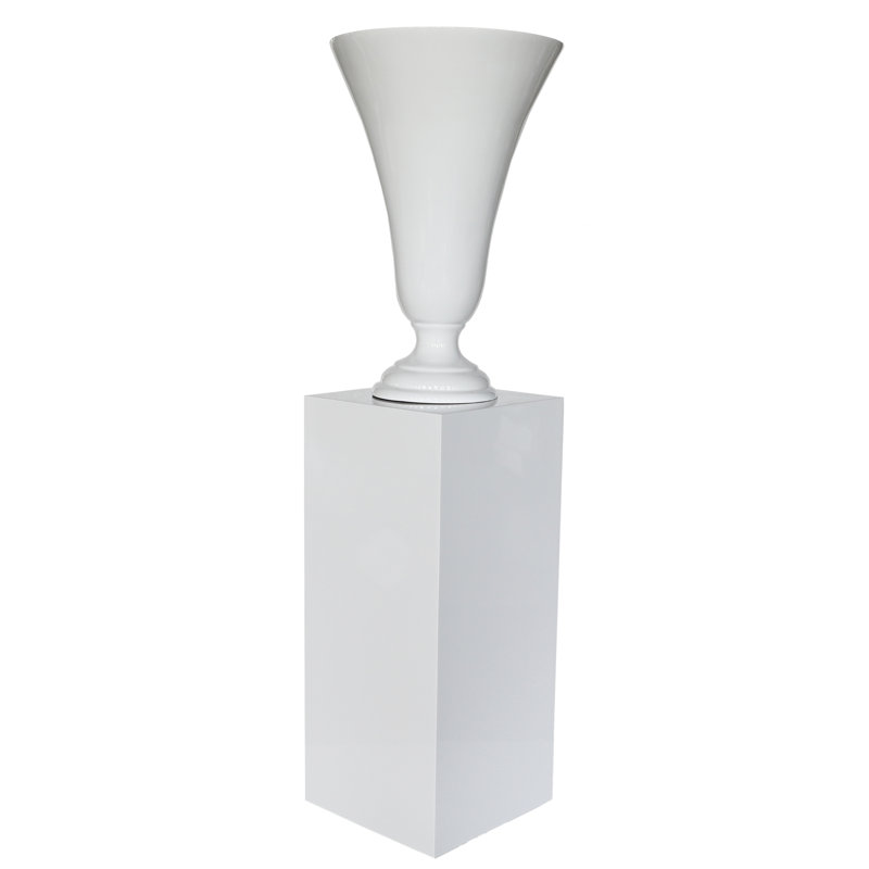 Floor Vase, White