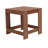Square Outdoor Side Table , 16 " W 16 " D-36813062