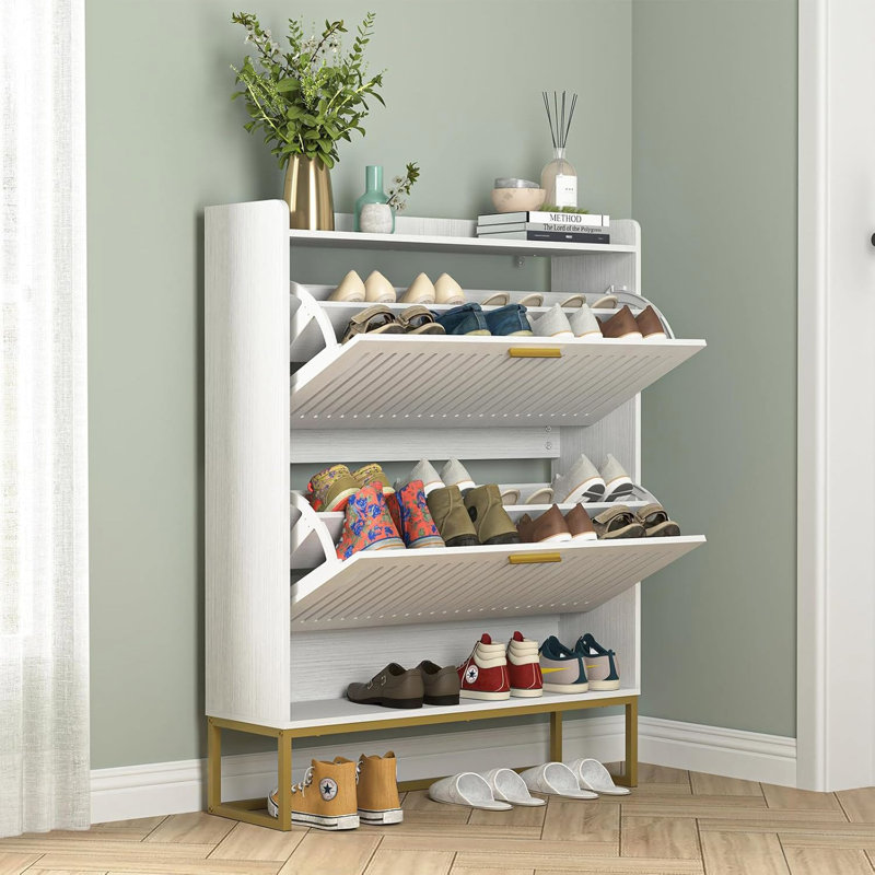 Étagère à chaussures 2 tiroirs