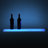 Bennye 32'' LED Wall Mounted Bottle Display Open Shelving Wine Bottle Rack