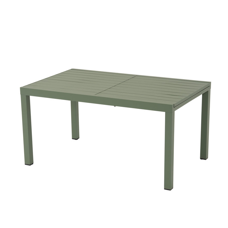 83" Outdoor Aluminum Extended Table