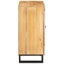 Solid Wood Rectangle Accent Cabinet