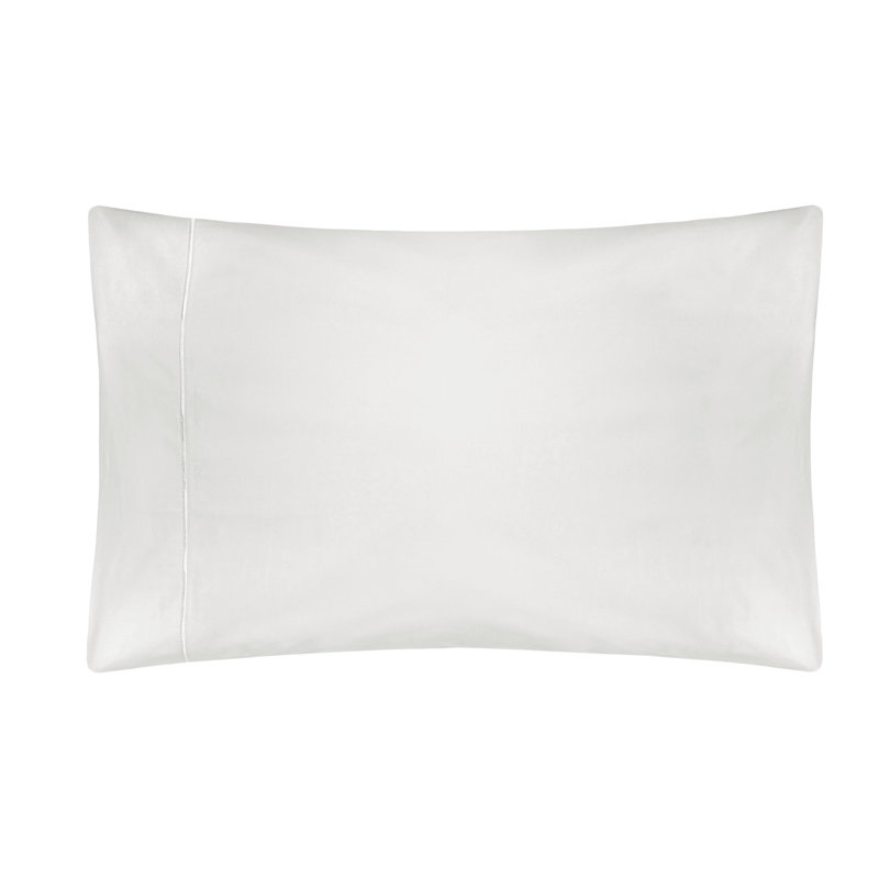 Plain Dye 400 TC Egyptian-Quality Cotton Sateen, Ivory