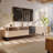 TV Stand  80'' TV With Double Storage Space, Media Console Table, Entertainment Center With Drop Down Door  , , Home Theatre-915312898