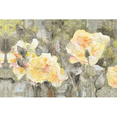 Yellow Flowers - Wrapped Canvas Art Prints