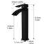 Robinet de salle de bain moderne noir - Poignée et anti-corrosion pour évier-121679398