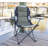 Padded Folding Camping Chairs 2 Pack - Heavy Duty Portable Folding Chairs for Outside Sports Quad, Beach, Camp, Lawn, or Tailgating with Cup Holder and Carrying Bag (Green)-1456653438-1380967120