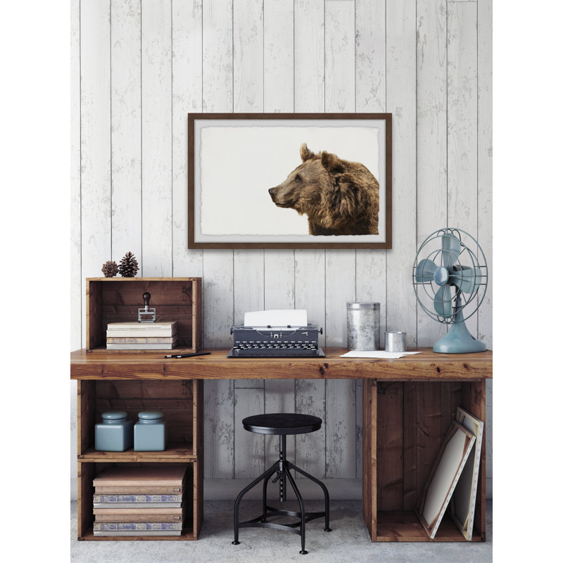 I Need A Bear Hug by Marmont Hill - Single Picture Frame Print, 61cm H x 91cm W 