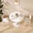 Round Tulip Dining Table – White MDF Top with Steel Base