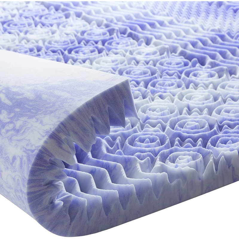 Matelas à plateau-coussin de 38 po Alwyn Home Falman, Très grand