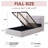 Annek Upholstered Bed Frame with Lift Up Storage, 40.9"H Wingback Headboard, Wood Slats & Metal Frame, Multiple Sizes & Fabric Options Available-107605164-91767998
