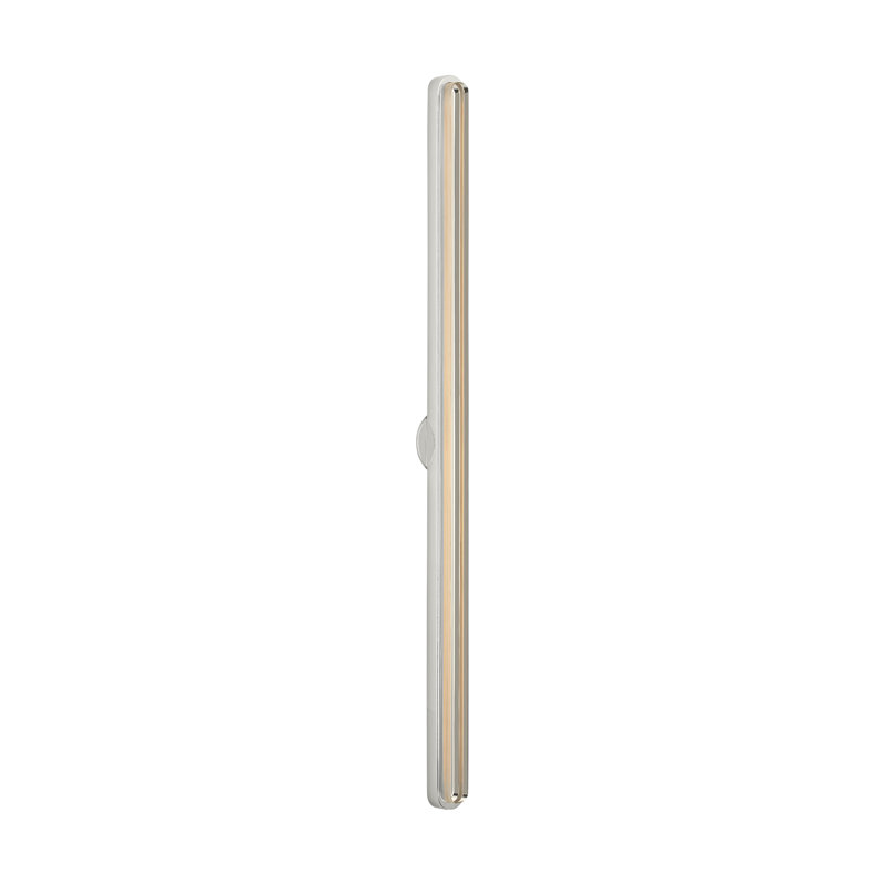 Emera 1 - Light LED Vanity Light, 36" H x 2" W x 1.4" D, Polished Nickel