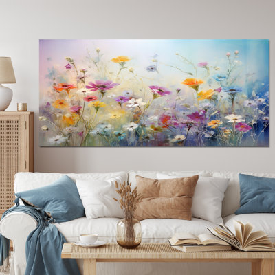 Wildflowers Blossoming Dreams - Art mural fleurs sauvages