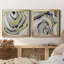 «Bold Agate I», ensemble de 2 reproductions d'art sur toile-634164977-634164979