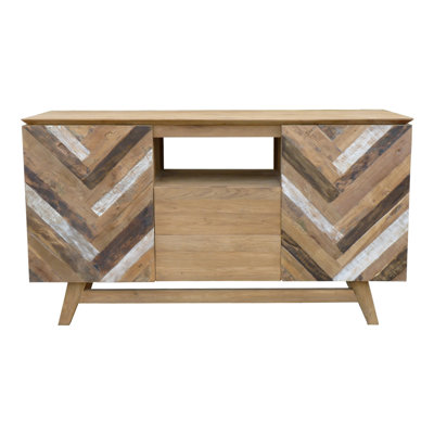 Anguiano Solid Wood TV Stand