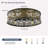 51cm 6-Speed Farmhouse Reversible Caged Ceiling Fan With Light Kit And Remote-1163106971