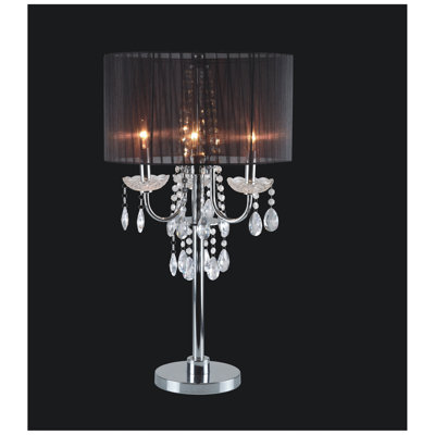 29.5"H CRYSTAL INSPIRED TABLE LAMP (1PC/CTN) (1.58/9.10)