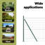 Galvanised Steel Border Fencing-1122933255-1122933251
