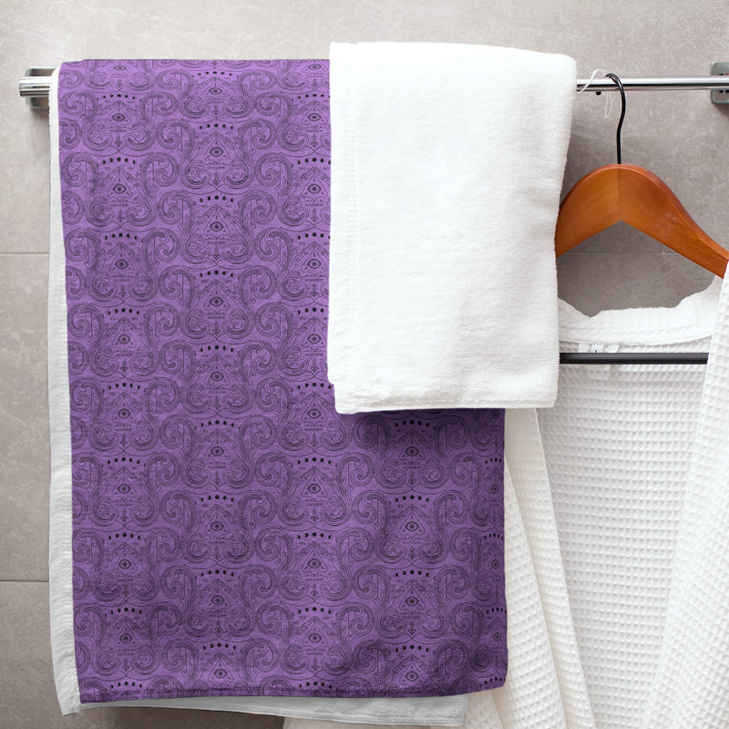 Katelyn Elizabeth Bath Towel, Purple