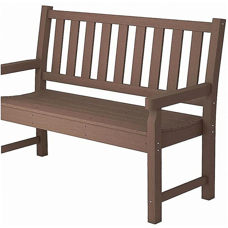Park Bench,2-Person Porch Bench,Outdoor Bench,Lawn Curved Seat