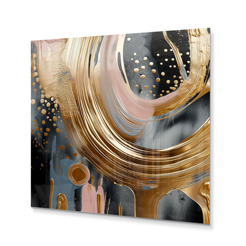 Décoration murale Kanchi en métal, H 29 po x l 29 po x P 1 po
