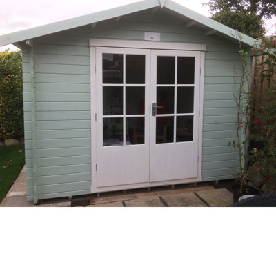 9 x 9 Ft. Barnsdale Log Cabin