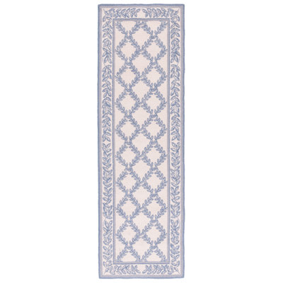 Roseta Hand Hooked Wool Pile Geometric Rug