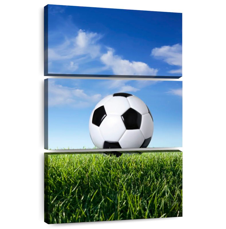 Sireci Soccer Ball On Grass
