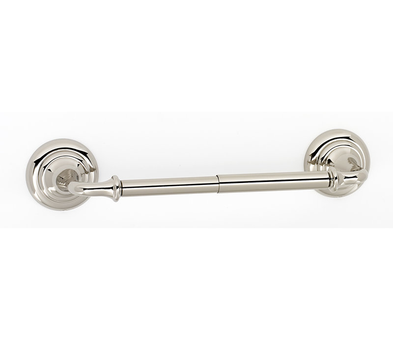 Charlies Wall Mounted Toilet Paper Holder, Polished Nickel